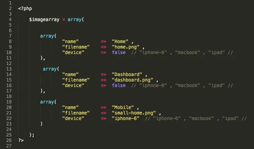 My simple array
